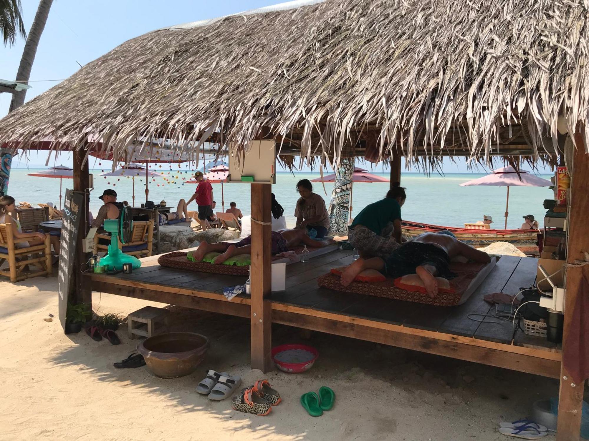Castaway Beach Bungalows Srithanu Ngoại thất bức ảnh
